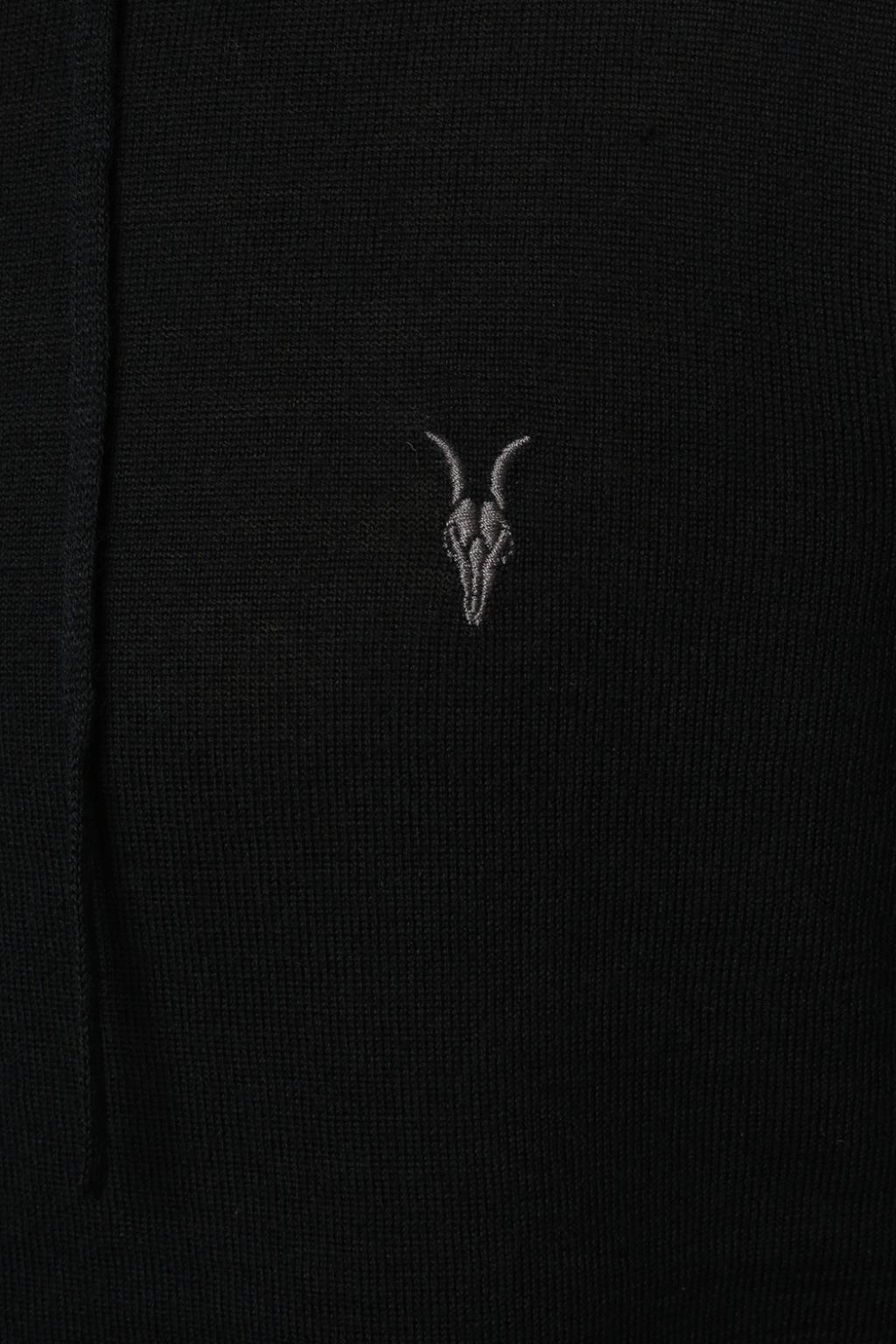 AllSaints 'Mode' logo-embroidered high sweatshirt