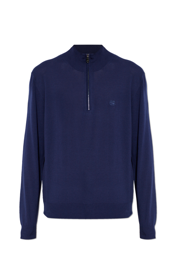 Etro Camisola com logótipo bordado