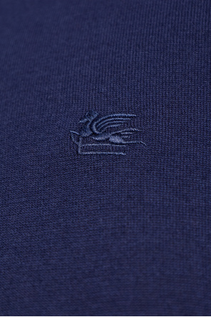 Etro Camisola com logótipo bordado