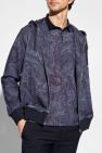 Etro NAVY BLUE Paisley hoodie