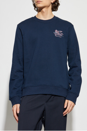 Etro Sudadera con logo en relieve