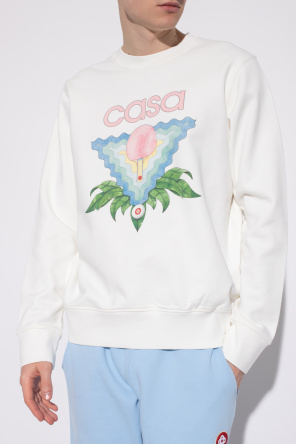 Casablanca ‘Memphis Icon’ sweatshirt sherpa with print