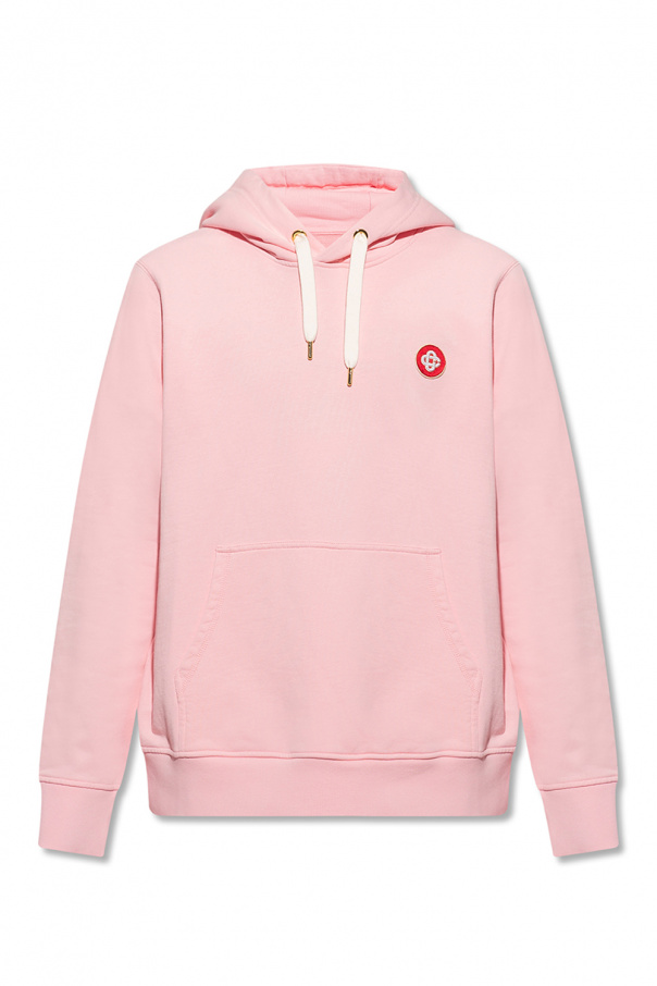 Casablanca Hoodie with logo patch