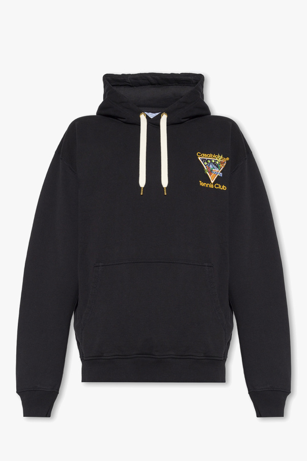 Casablanca Hoodie with logo patch