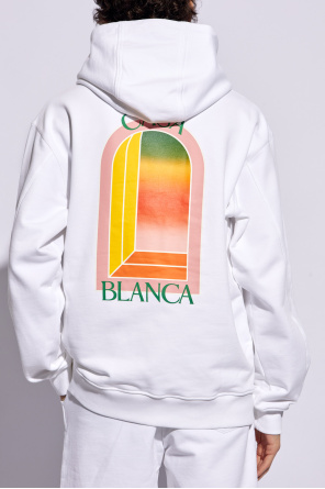 Casablanca Hoodie with logo print