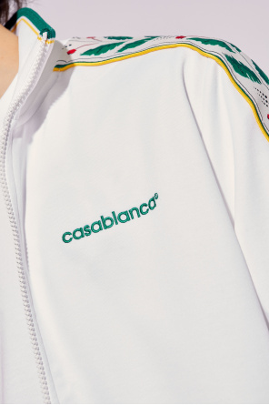 Casablanca Sweatshirt with stand collar