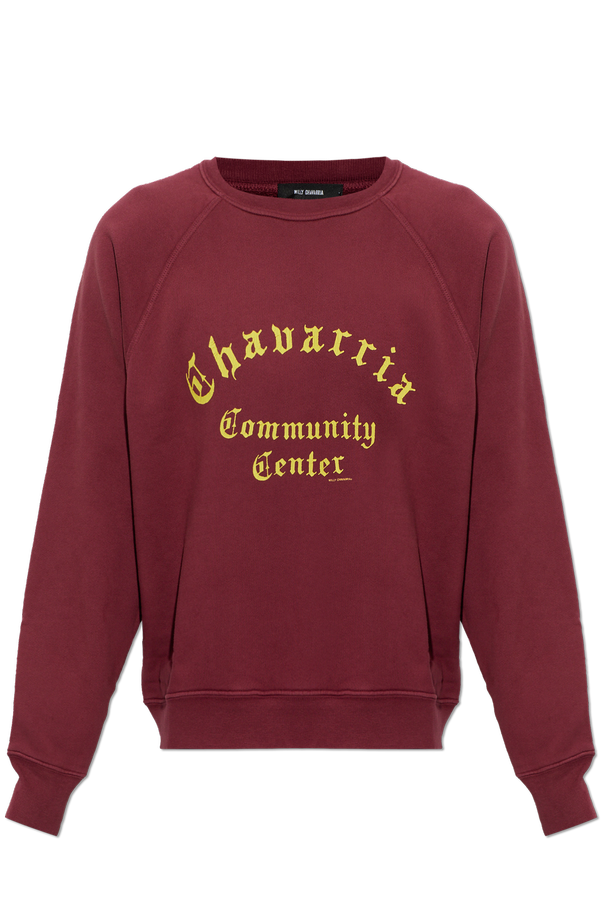 ‘Chavarria Community Center Standard Crewneck’ sweatshirt od Willy Chavarria