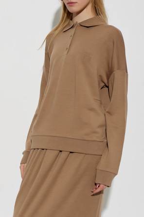 Max Mara ‘Alpaca’ wool polo