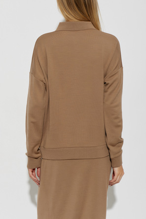 Max Mara ‘Alpaca’ wool polo