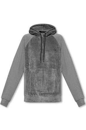 Hoodie with logo od Helmut Lang