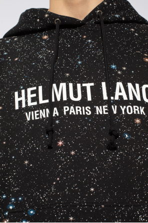 Helmut Lang Société Anonyme hooded V-neck shirt