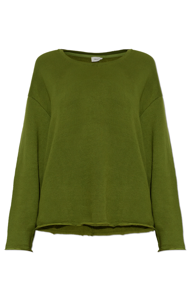 Sweatshirt with a V-neck od American Vintage