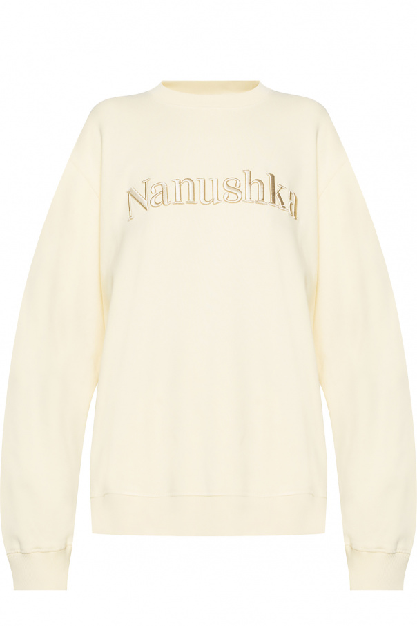 Nanushka Tommy Hilfiger monogram-print long-sleeved shirt