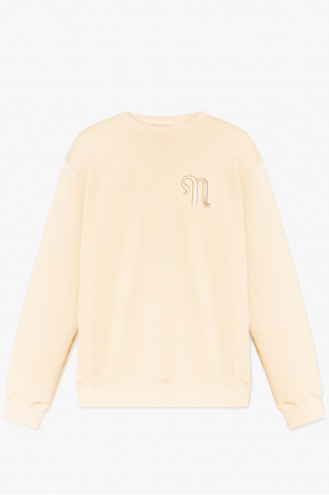 Maison Kitsun cotton logo-print sweatshirt
