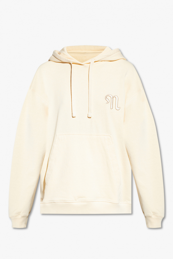 Nanushka ‘Ever’ hoodie Kurz with logo