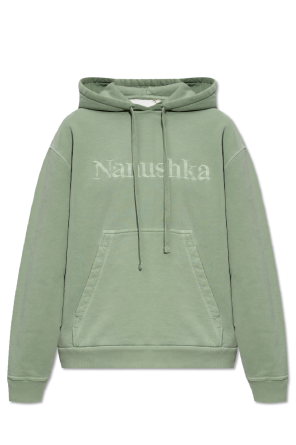 ‘ever’ hoodie with logo od Nanushka