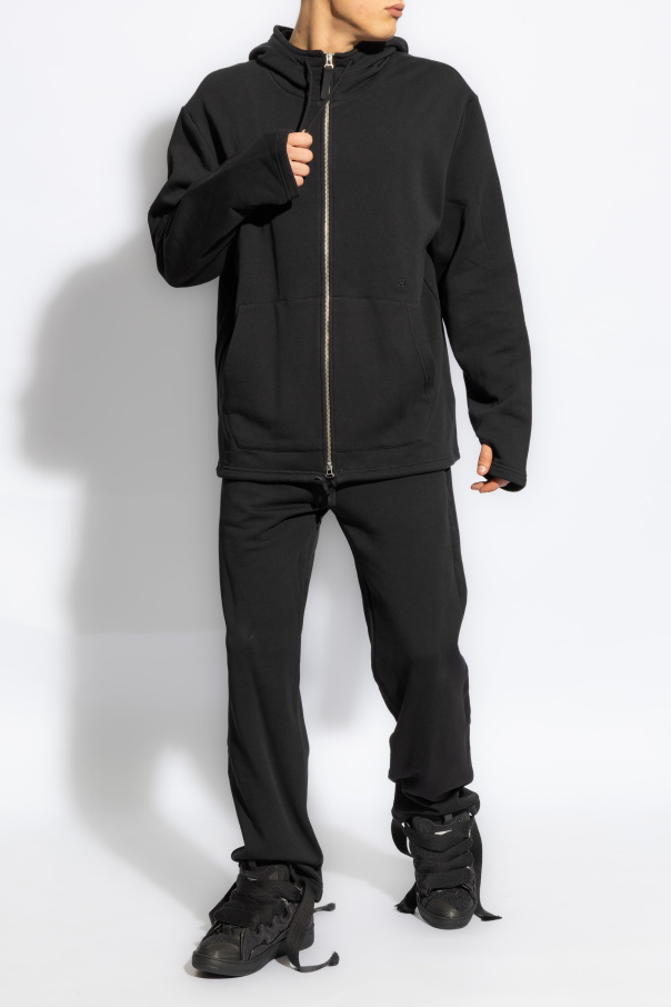 Helmut Lang CHOCOOLATE multiple-pocket short-sleeve shirt Grau