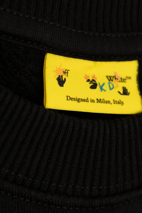 Off-White Kids grade sweatshirt with printed logo