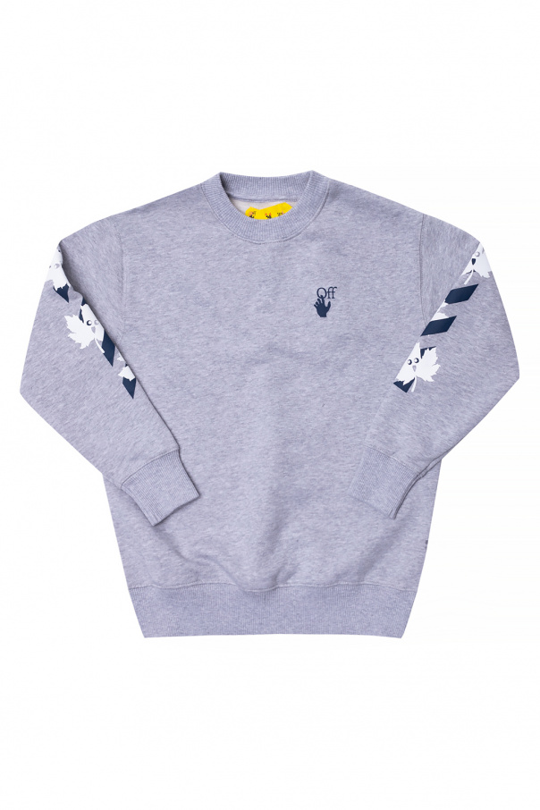 Off-kurzen Kids Sweatshirt with logo