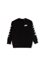 Barbour Beacon T-Shirt mit großem Logo in Schwarz
