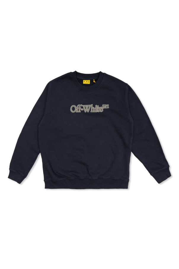 Off-White Kids Bluza z nadrukowanym logo