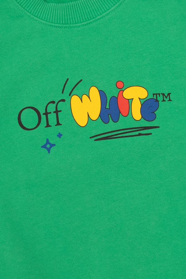 Off-White Kids sweatshirt chest with logo