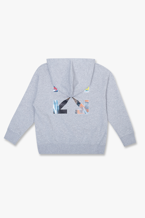 Off-White Kids Transtex Sweater Basic CF Long Sleeve T-Shirt