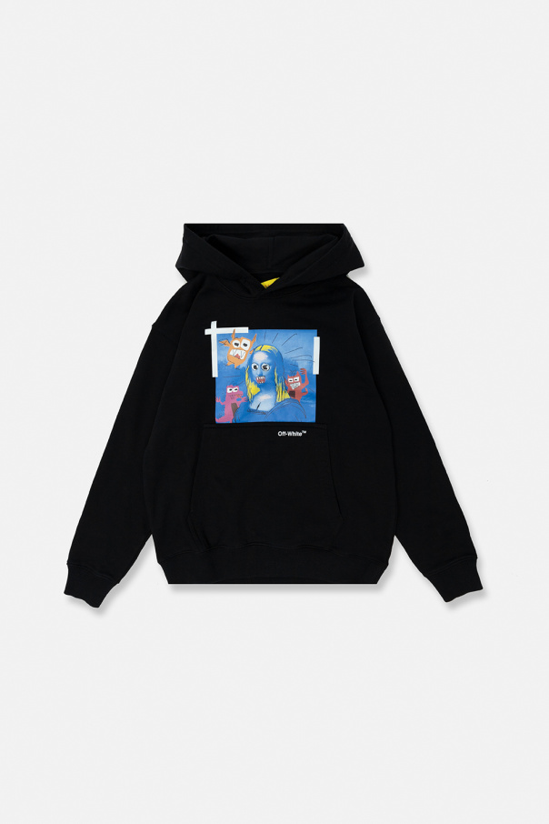 Off-White Kids Printed Voltaire hoodie