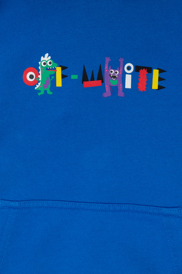Off-White Kids Salvatore hoodie with logo