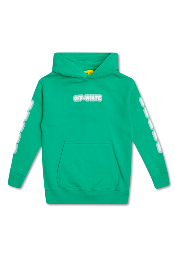 Off-White Kids Tongues hoodie with logo