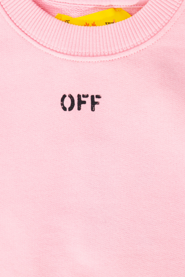 Off-White Kids MSGM T-Shirt mit Print Rosa