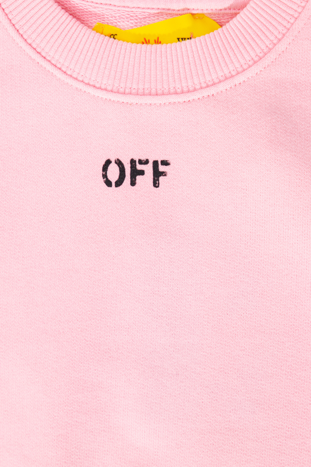 Off-White Kids sweatshirt logo with logo