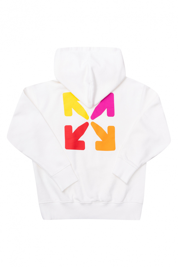 Off-White Kids Printed hoodie