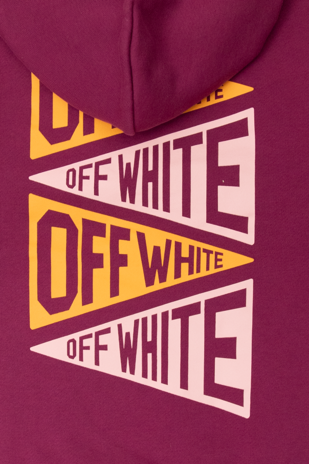 Off-White Kids Balenciaga hoodie with logo