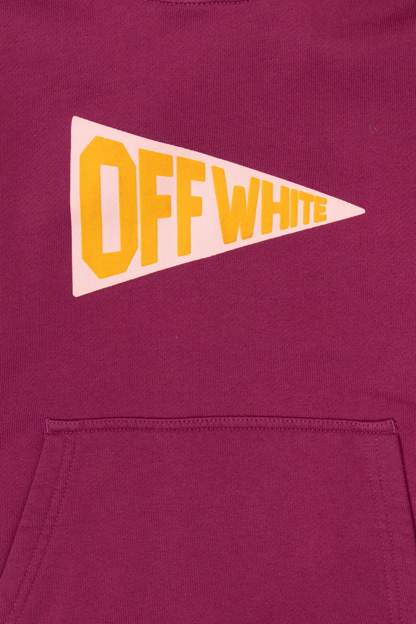 Off-White Kids No Problemo tie-dye sweatshirt Blu