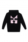 Off-White Kids BLACK Hoodie with logo