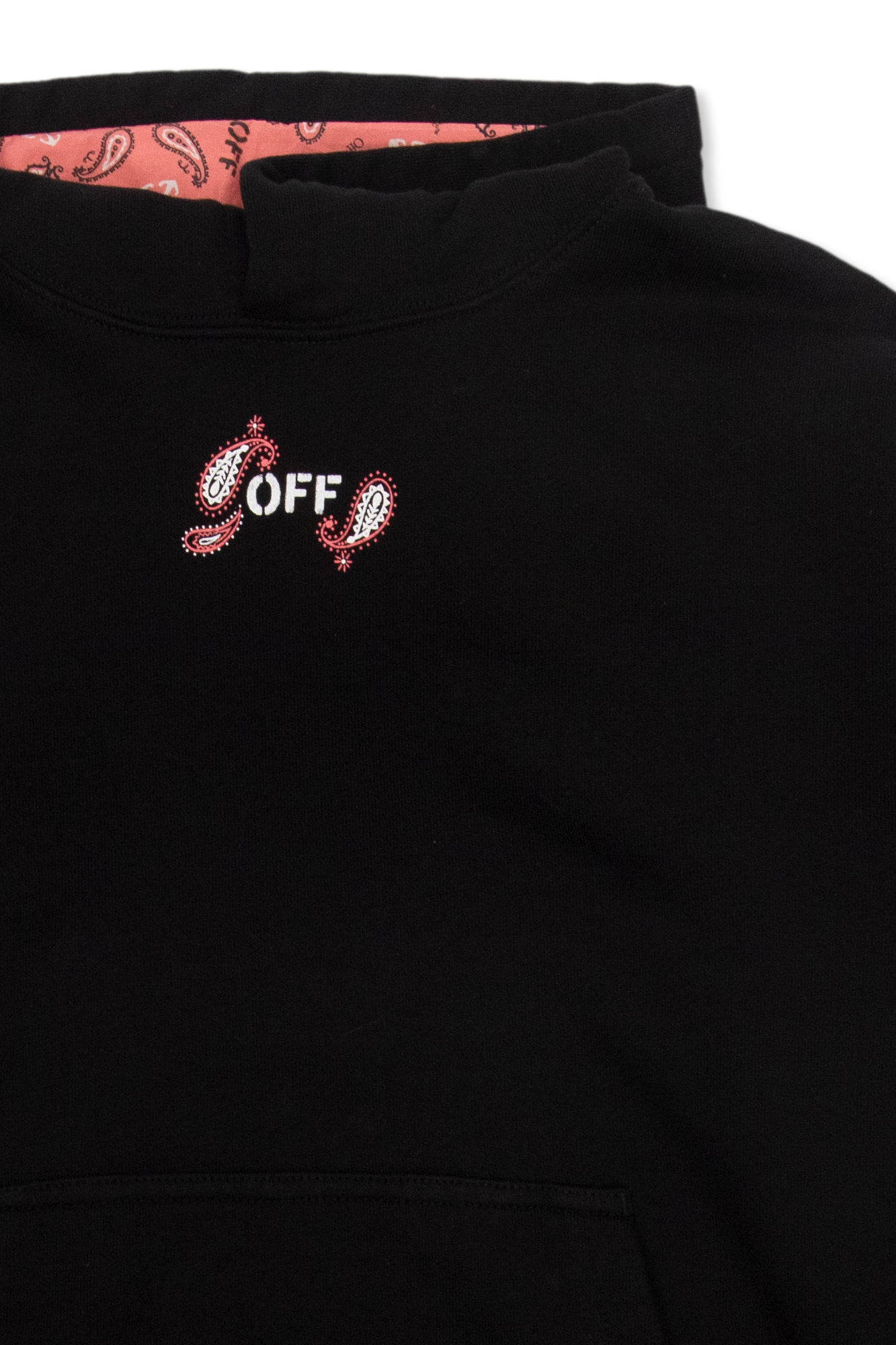 Off-White Kids Printed hoodie