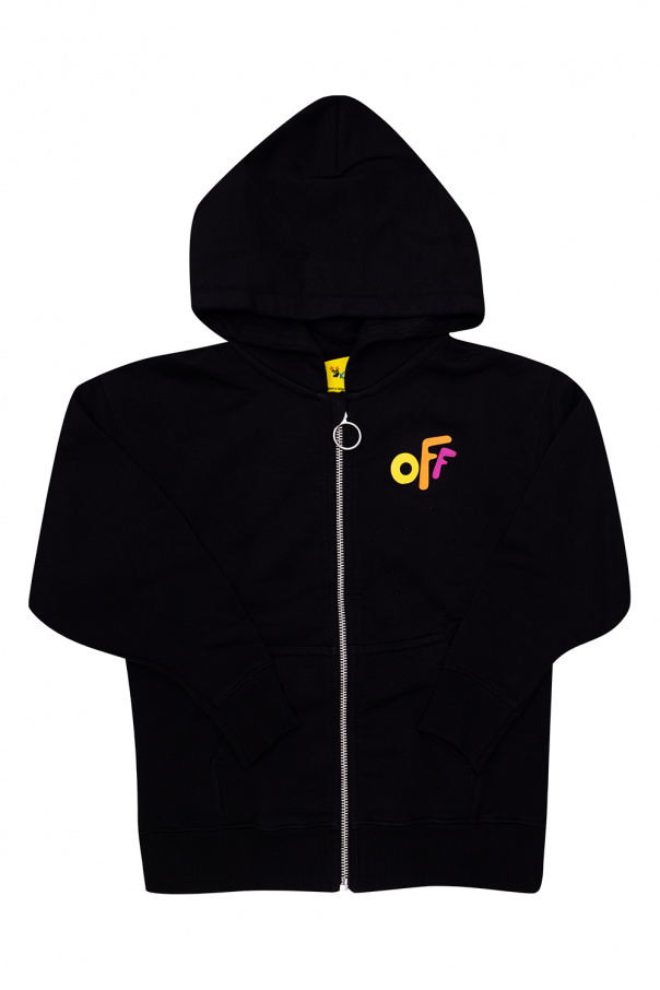 Off-White Kids Logo-printed hoodie