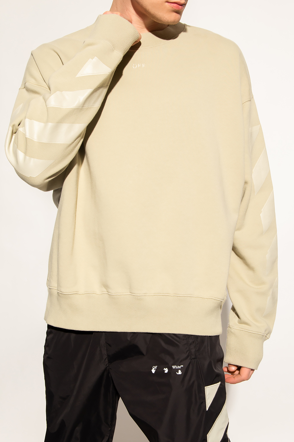 Off-White Printed med sweatshirt