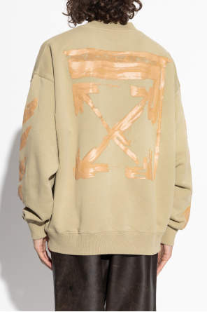 Off-White Sweatshirt mit Logo