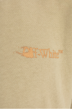 Off-White Sweatshirt mit Logo