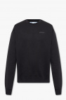 Off-White Sweatshirt Mizuno Athletic caqui preto