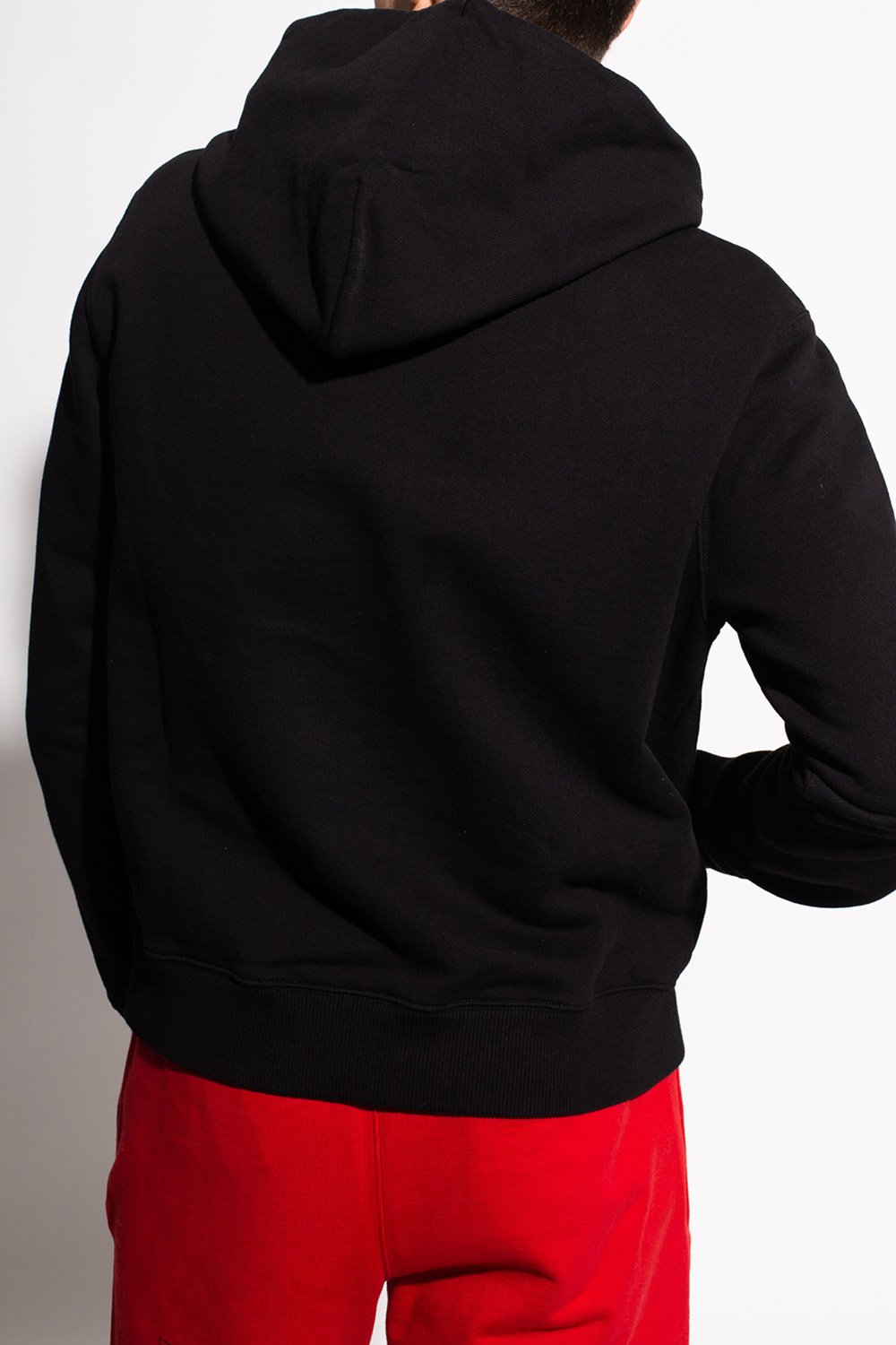 Off-Modal Logo-printed hoodie