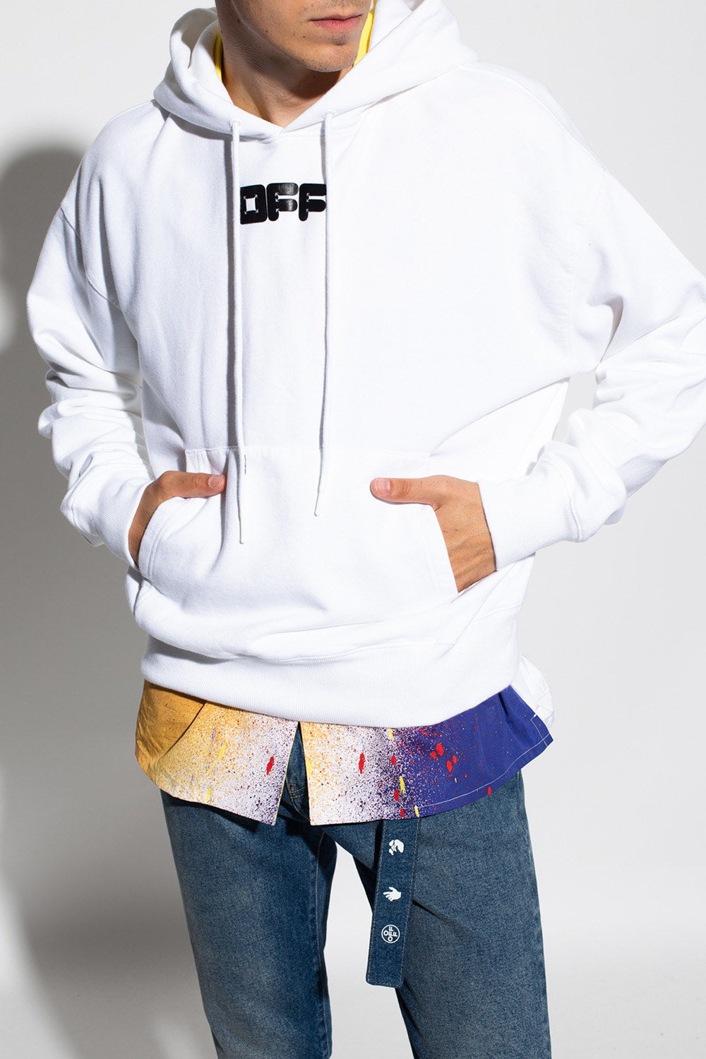 Off-White Logo-printed hoodie