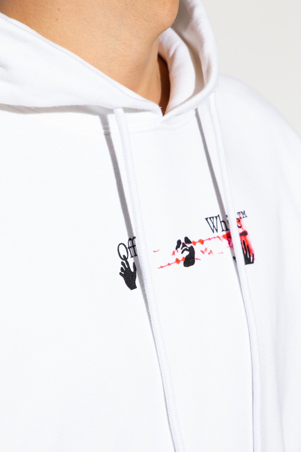 Off-White Printed hoodie