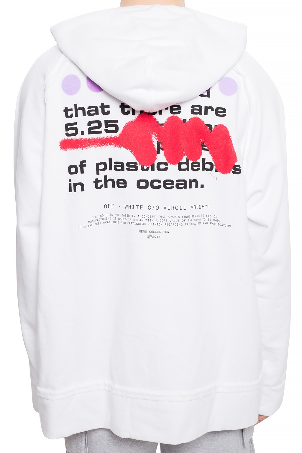 off white ocean hoodie