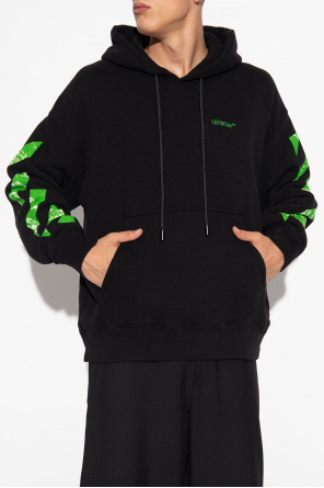 Off-White Embellished STAND hoodie