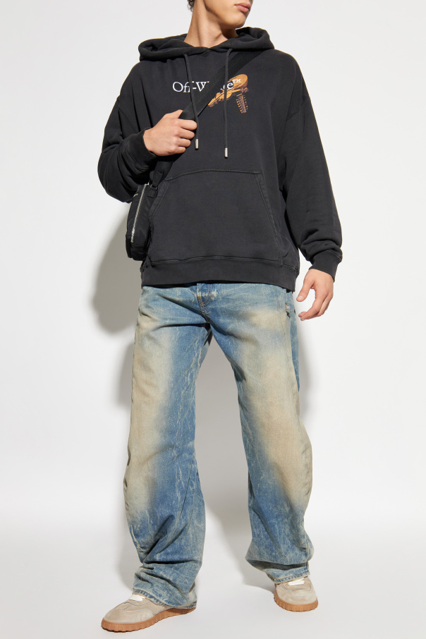 Off-White Moletom com capuz