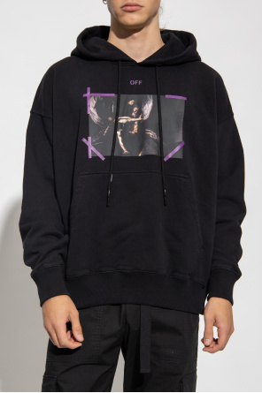 Off-White Hoodie Buttondown with logo print