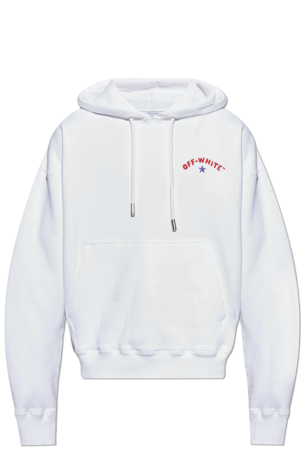 Off-White Sweatshirt mit Logo